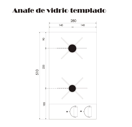 anafes de vidrio templado, ventas en argentina, fabrica